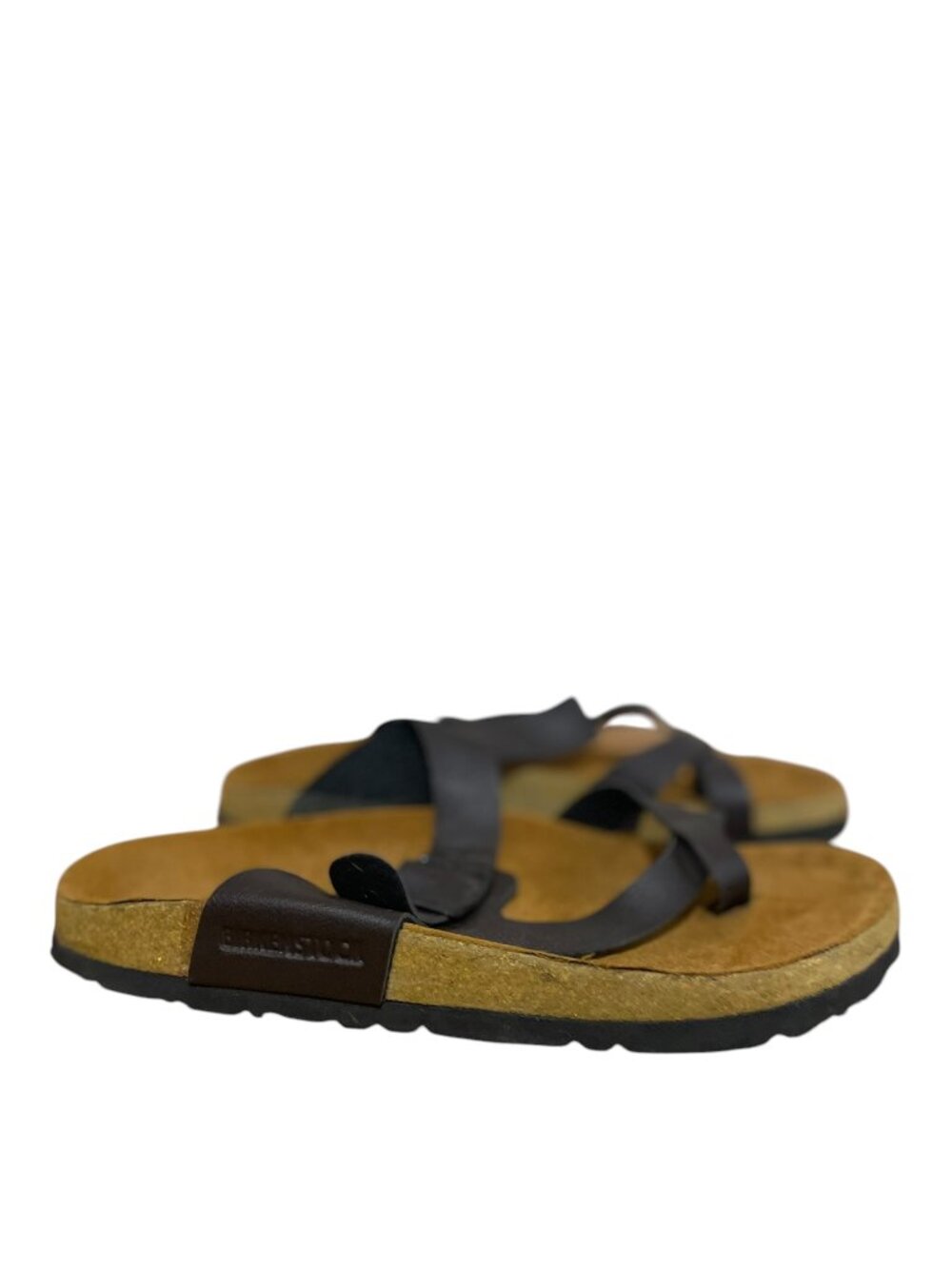 Birkenstock Mayari Mocha Brown Leather Toe Loop Sandals Euro Size 40 L9 M7